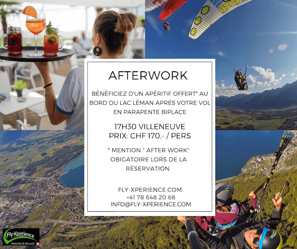Afterwork & paragliding
