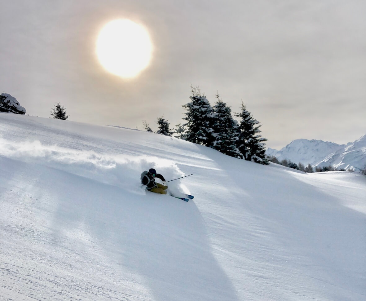 Ski lessons in Verbier