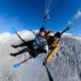 Les vols en parapente à Verbier en hiver offrent une perspective unique sur la beauté majestueuse des Alpes suisses