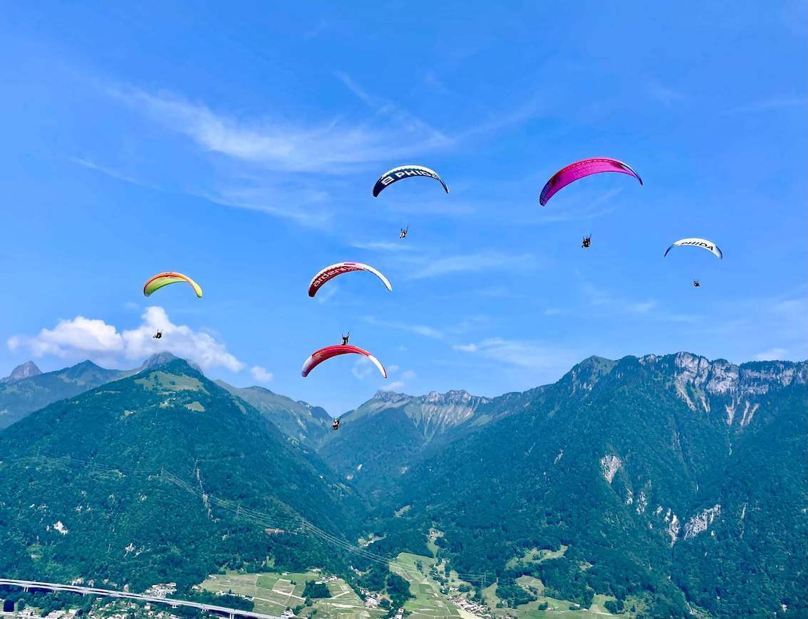 Vol Parapente groupe Villeneuve copie