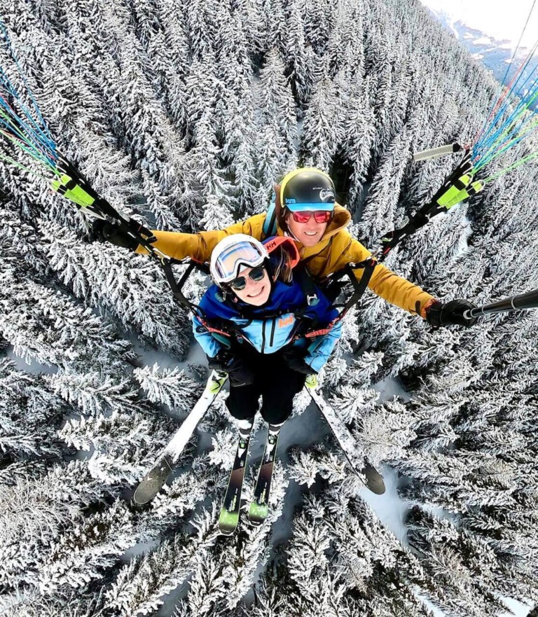 parapente biplace verbier